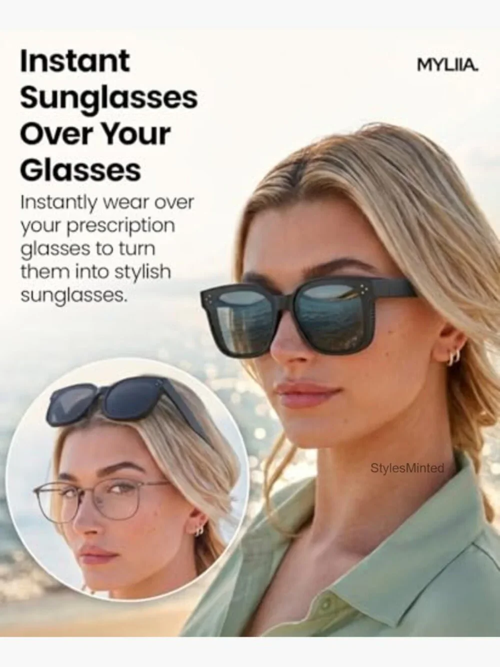 Polarized Wrap Around Sunglasses with UV Protection